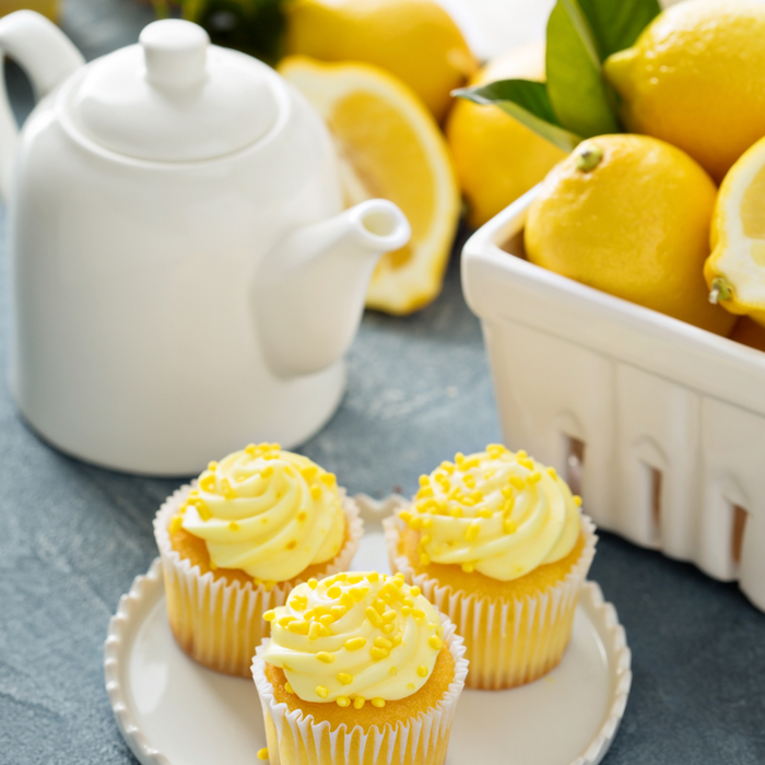 Easter Delight: Lemon Protein Cupcakes